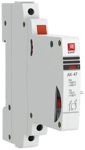 Контакт аварийный EKF PROxima АК-47 1НО+1НЗ для автоматов ВА47-63 картинка